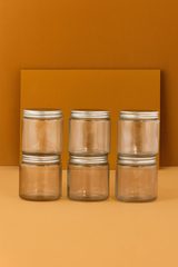 Clear Jar 250ml - Pack of 2, 6, or 12 Jars