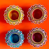 Diwali Supply Diyas - Handcrafted Candle Holders